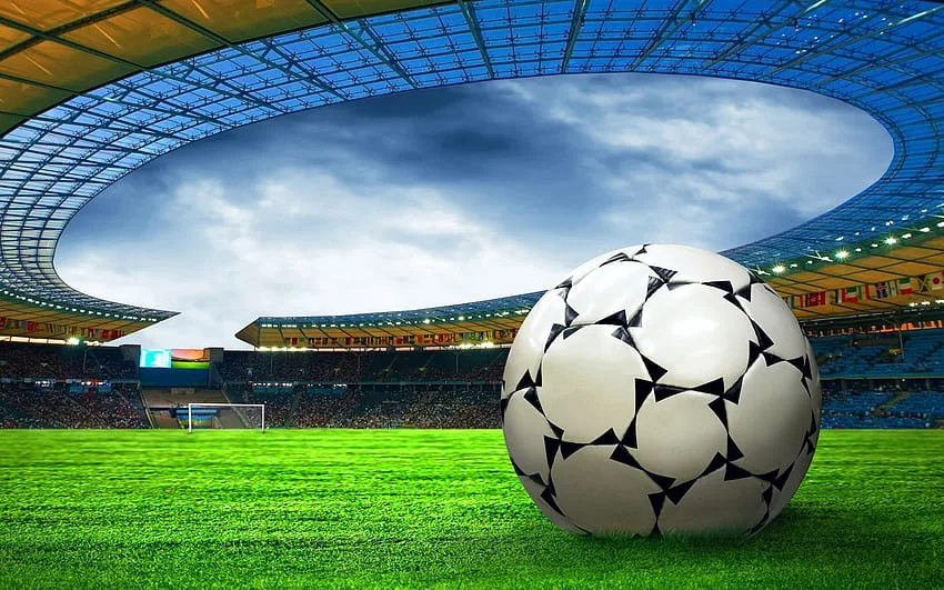 Suasana kompetisi olahraga dengan fokus pada aksi pertandingan